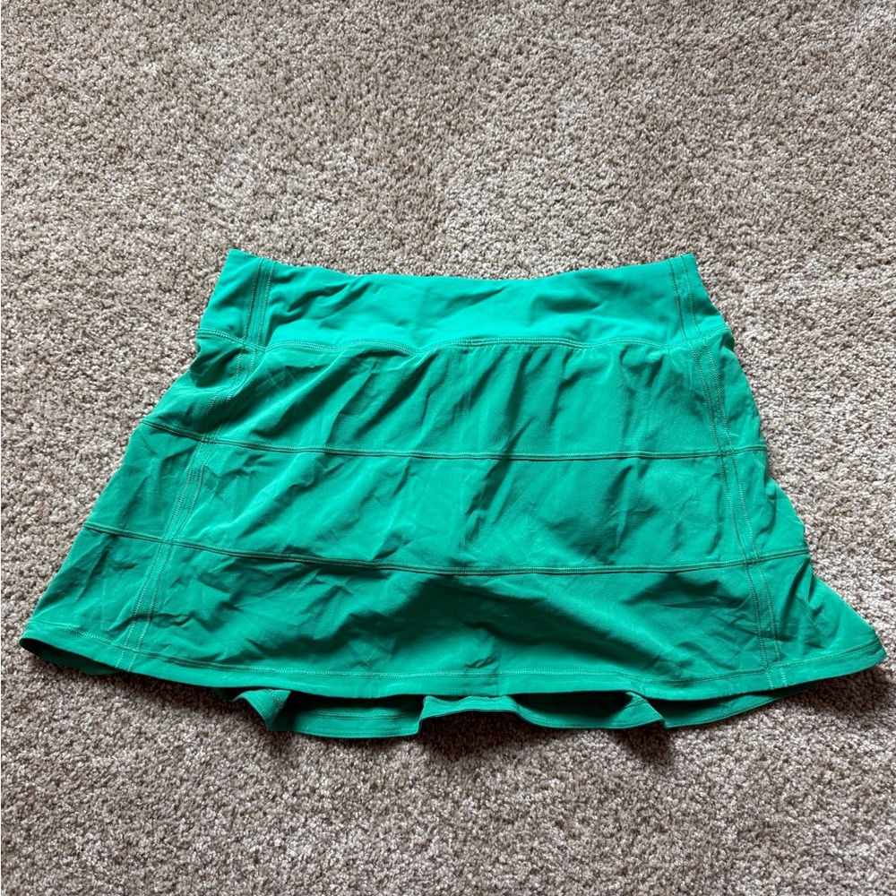 Lululemon Green Athletic Skort